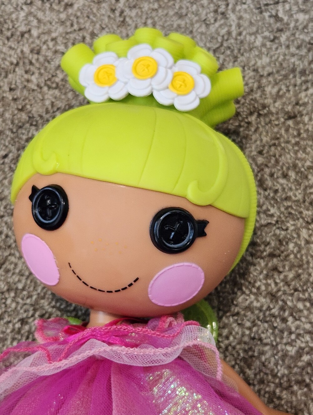 Lalaloopsy Pix E Flutters Full Size 12” Doll, Dress, and Firefly Pet - Picture 2 of 12
